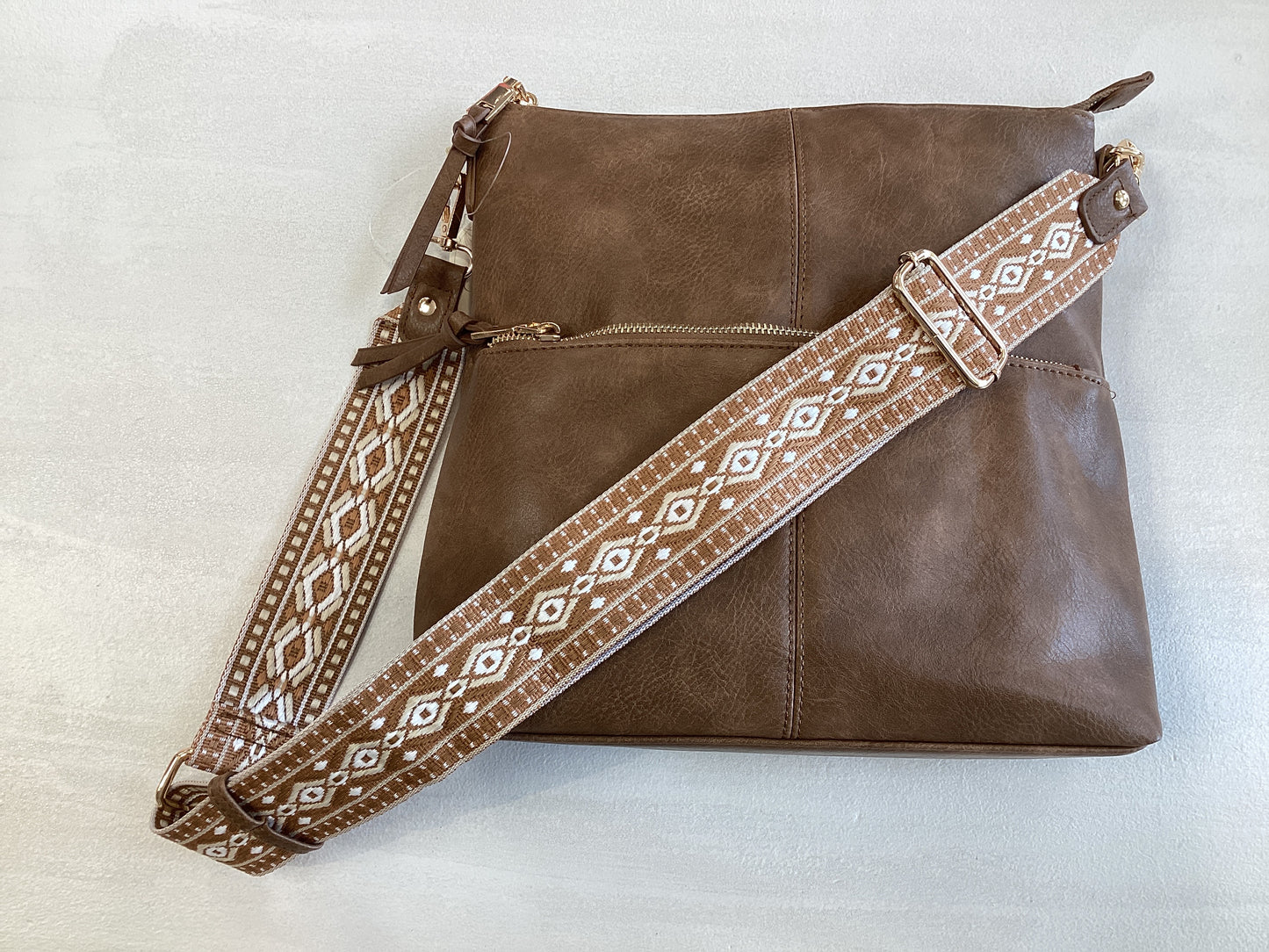 Crossbody Bag with Guitar Strap