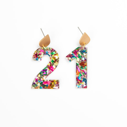 21 Candles Earrings