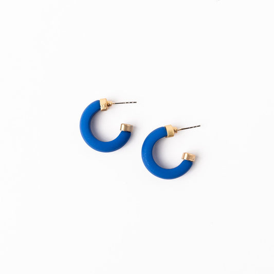 Amanda Blue & White Earrings