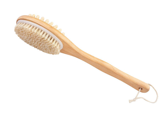 Dual Tool Natural Boar Bristle Brush