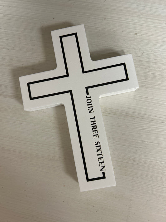 Small John 3:16 Cross