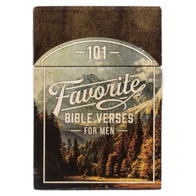 Box of Blessings Favorite Bible Verses For Men