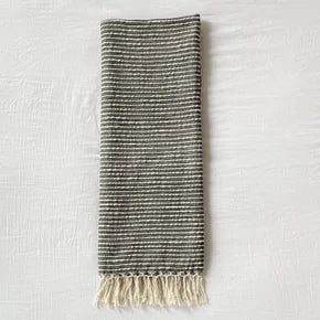 Textured Ribbed Throw Blanket