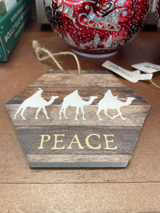 Wise Men Peace Ornament