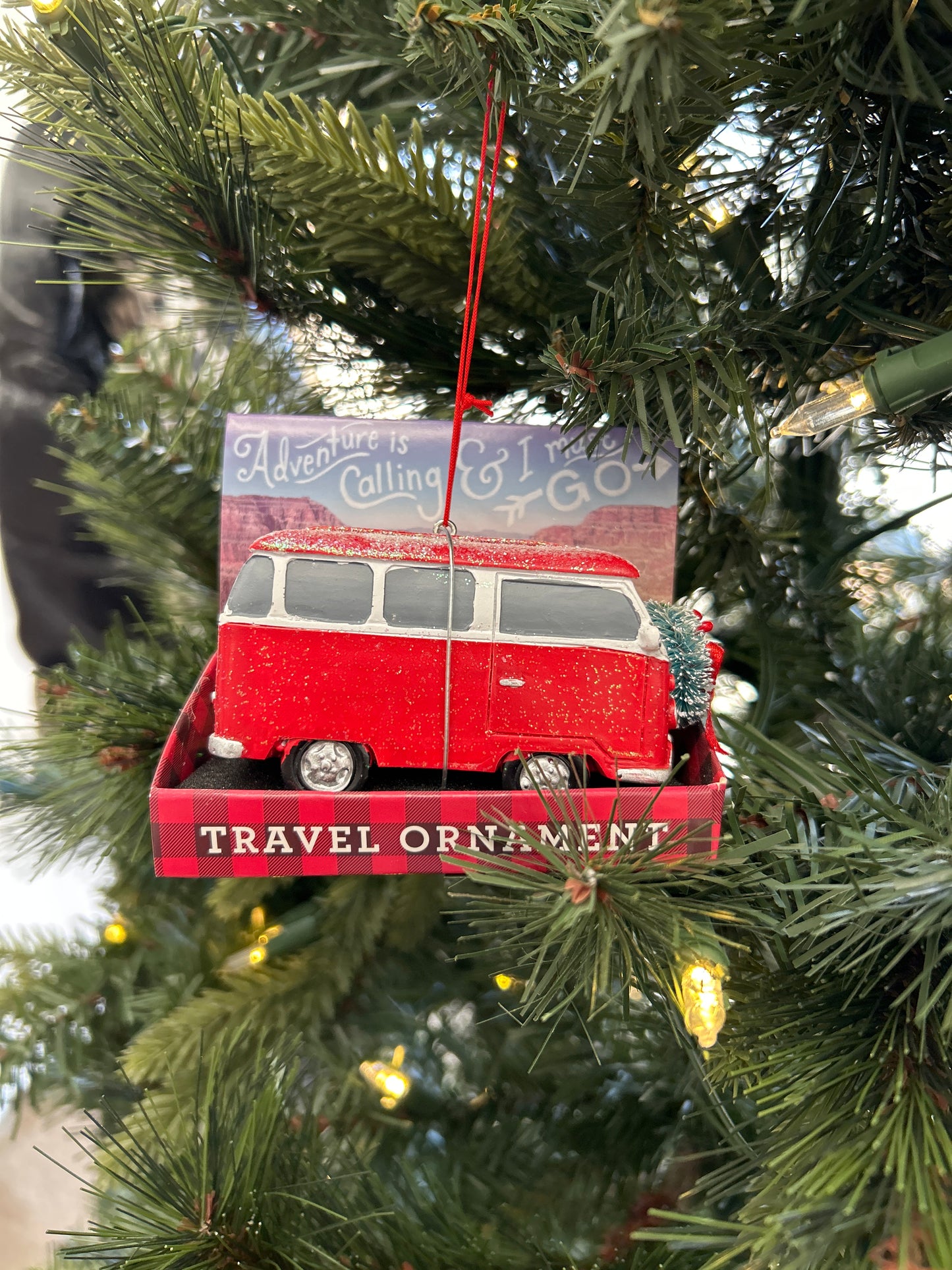 Retro VW Bus Ornament