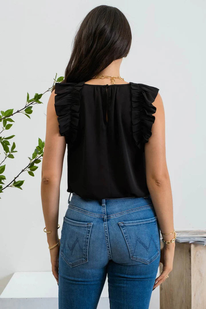 All For You Ruffle Blouse