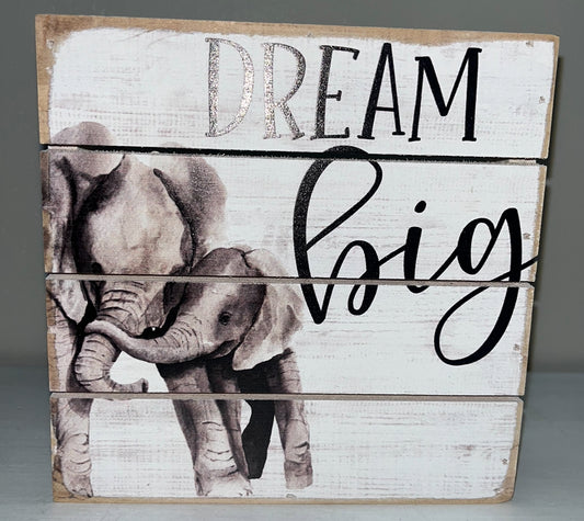 Dream Big Sign