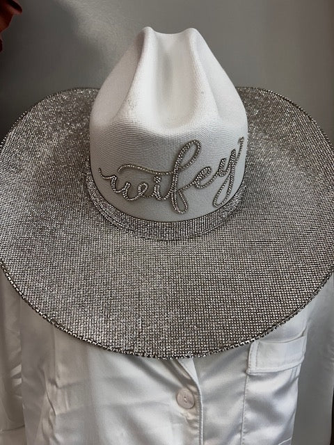 Wifey Rhinestone Cowgirl Hat