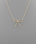 Bow Necklace