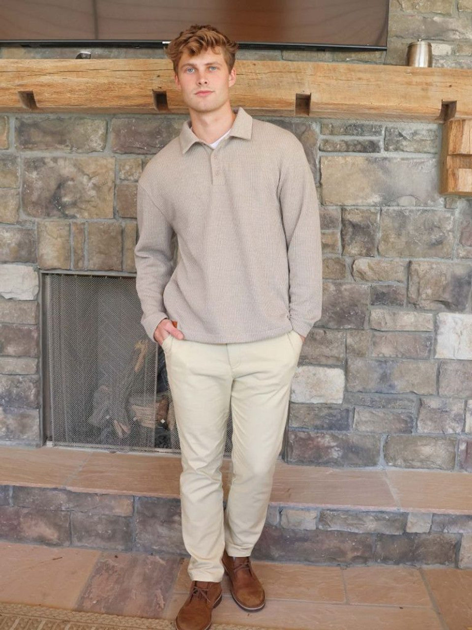 MEN POLO KNIT