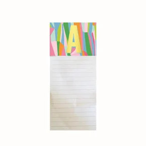 Magnetic Initial Notepads