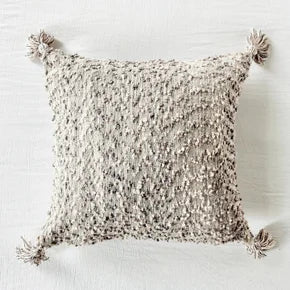 Textured Slub Square Pillow Cover