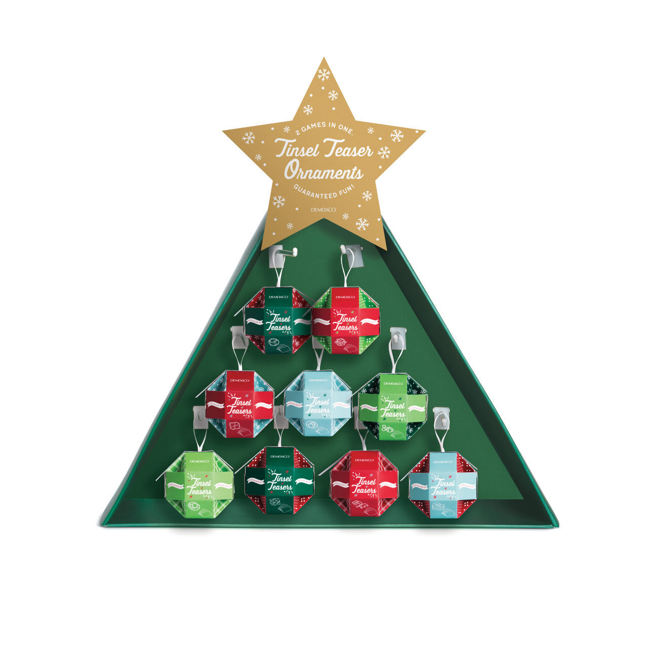 Tinsel Teasers Game Ornaments